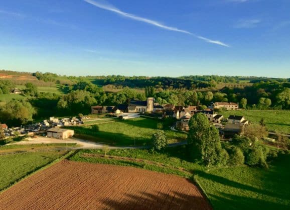 Commune de nailhac en Périgord noir (Dordogne)
