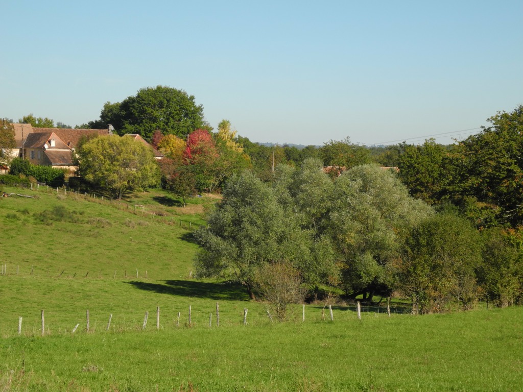 Commune de nailhac en Périgord noir (Dordogne)