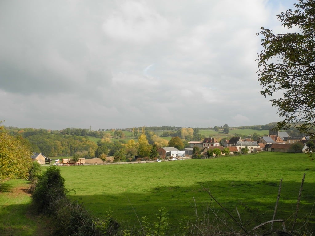 Commune de nailhac en Périgord noir (Dordogne)