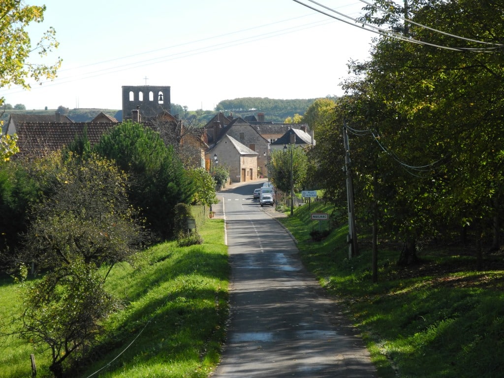 Commune de nailhac en Périgord noir (Dordogne)