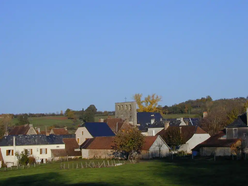 Commune de nailhac en Périgord noir (Dordogne)