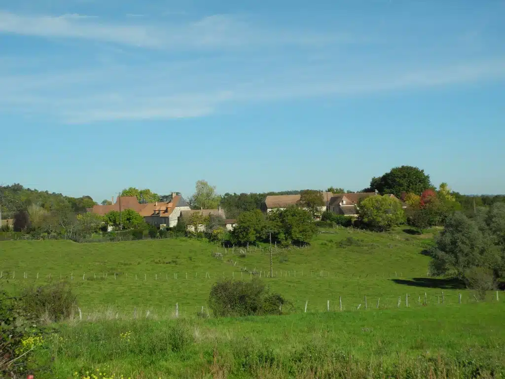 Commune de nailhac en Périgord noir (Dordogne)