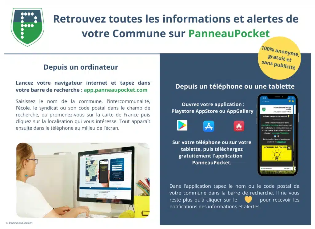 panneau pocket